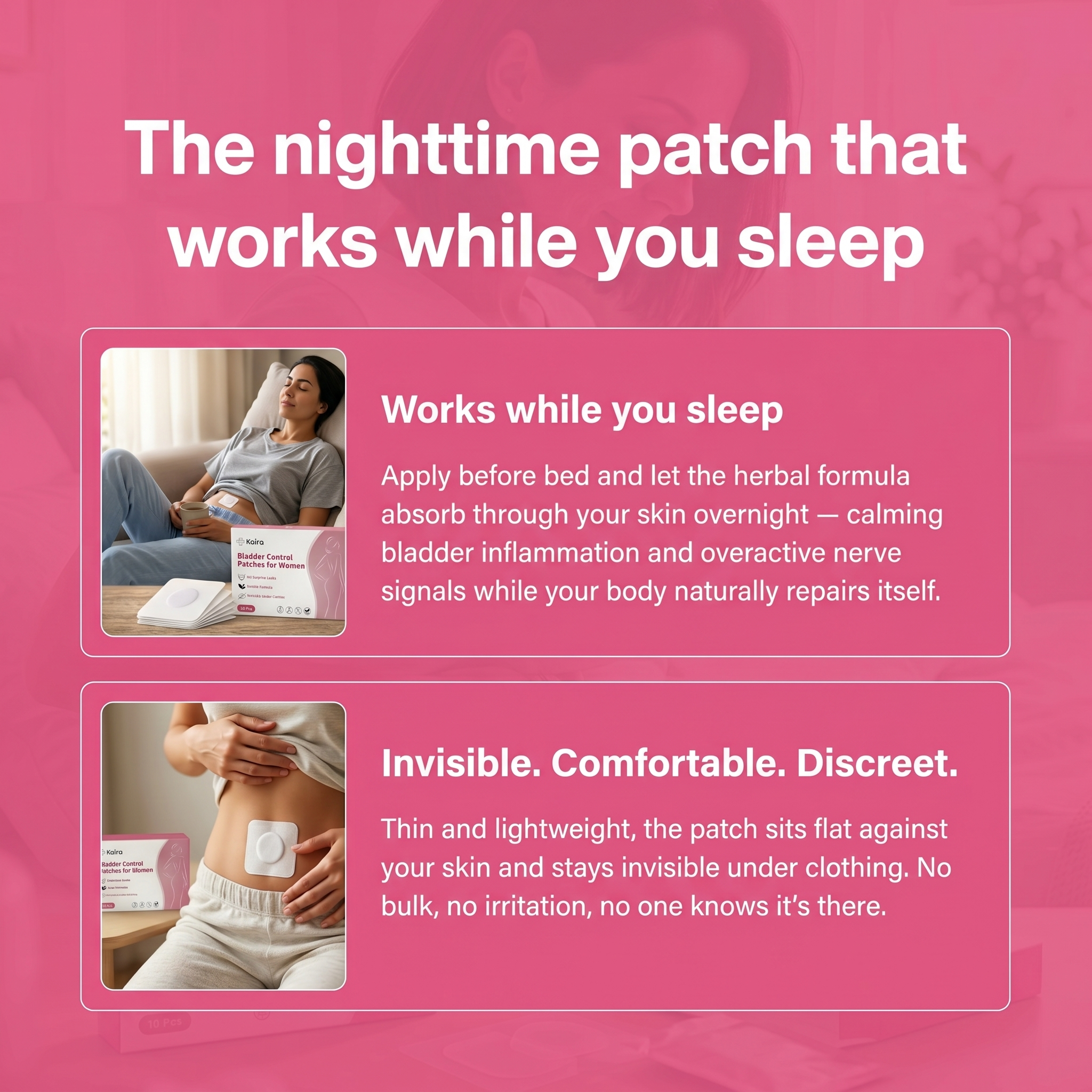 Kaira™ Bladder Control Patches