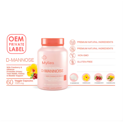 Kaira™ D-Mannose Urinary Tract Health Capsules 1x (Upsell)